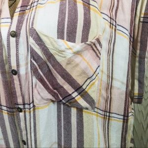Maurices Tops - Maurice’s | Plaid Button Down Muscle Tee | #34 Maurices Tops - Maurice’s | Plaid Button Down Muscle Tee | #34